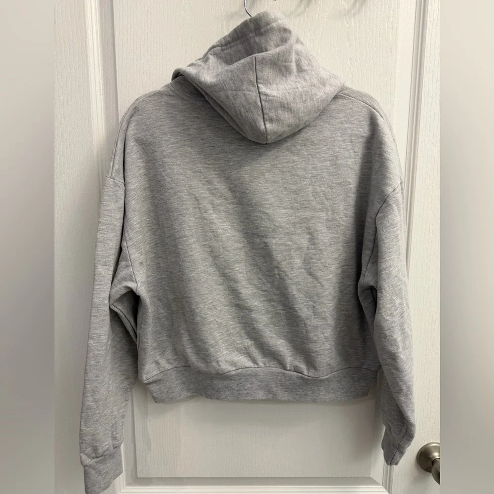 Disney Mickey Mouse Hoodie Gray Pullover Sweatshirt Women’s XXL - Picture 4 of 8